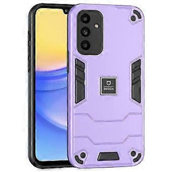 For Samsung Galaxy A15 5G Deksel Fallbeskyttelse Dobbelt Lag PC+TPU (Stil C)