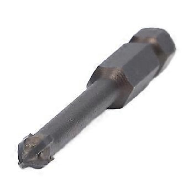5 stk. Krydsbor 1/4 tommer Hex Skaft Fliser Glas Keramik Beton Hulåbner Hårdlegeret Værktøj 5mm ( )