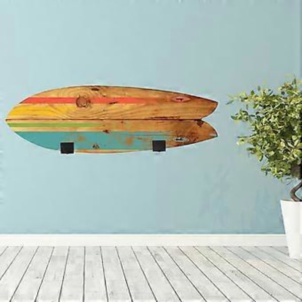 2 st Väggmonterade Klädställ Surfbräda Displayställ Surfbräda Display Rack Surfbräda Monteringsfästen