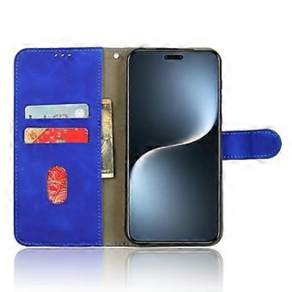 Honor Magic7 Pro 5G nahkakotelo, ihoa myötäilevä, pudotussuojaava lompakkokotelo (tyyli B)