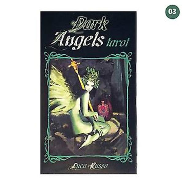 Tarot In Wonderland Et 78-korts Deck Og En Fuld Farve Guidebog Oracle Cards (Mønster N3)