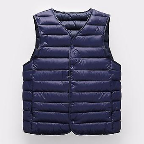 Miesten Talviliivi V-kaula Padattu Paksu Yksivärinen Hihaton Yksirintainen Neuletakki Rento Pluskokoinen Lämmin Tuulenpitävä Miesten Liivi (4XL Harmaa)