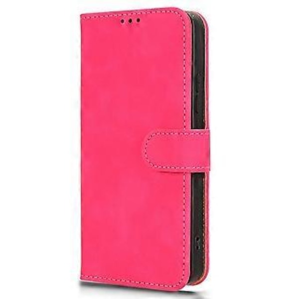 Til Xiaomi Redmi K70 Ultra Læder Etui Hud-Følelse Anti-Drop Wallet Flip Telefon Cover (Style D)