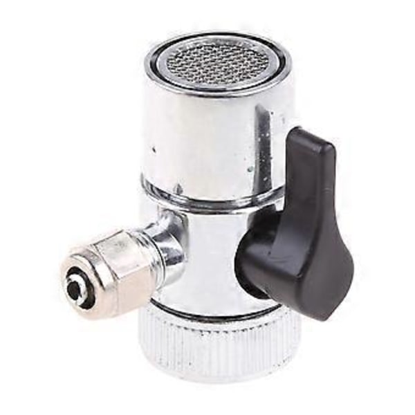 Alloy 1/4\" Rør Enkelt Snit til Ventil Diverter Switch Vanddeler Konvertering