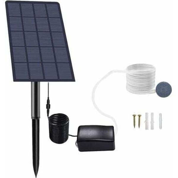 2,5W Solcells-driven Syrepump, Solcells Dammpump, Akvariepump
