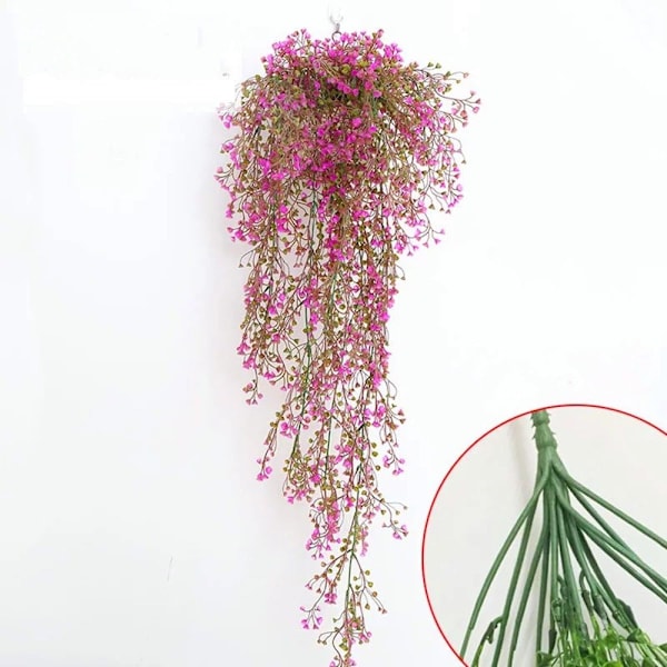Konstgjorda växter Set of 2 Ivy Vine Konstgjord växt inomhus utomhus