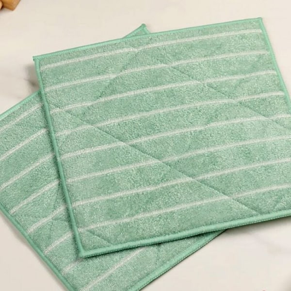 Set of 5 Bamboo Microfiber Cloths - Clean and polish all smooth a