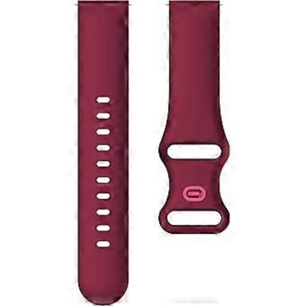 22mm Urremærke til Samsung Galaxy Watch 3 45mm, Galaxy Watch 46mm, 22mm Hurtigudløsnings Silikonrem til Samsung Gear S3 Frontier