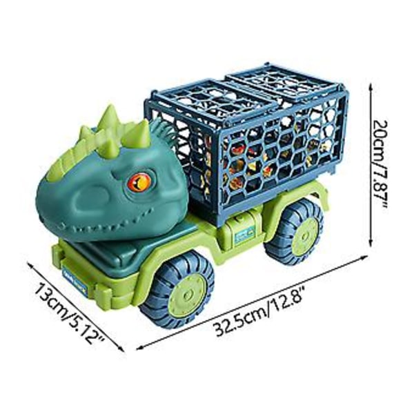Suuri Insinööriajoneuvo Dinosaurusten Leikkiautosetti Pojille Simuloitu Kaivinkone Kuorma-auto A
