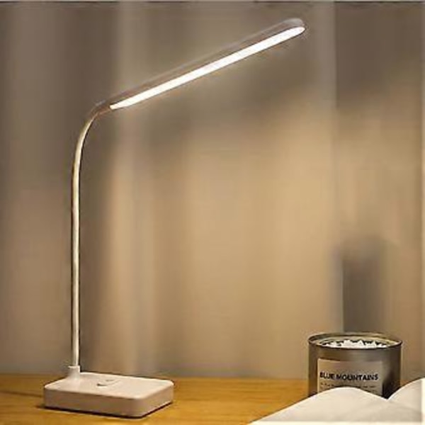 LED Skrivbordslampa Multifunktionell Ögonskydd Bärbar LED Läslampa för Hemmakontor Be11