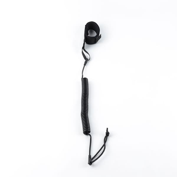10ft Surf Leash, Coiled Paddle Leash, TPU Surfboard Leash til Stand Up Pad