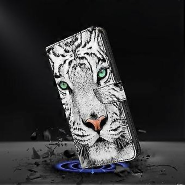 Skal för Xiaomi 14T Mönstertryckt Skyddsfodral TPU+PU Läder Flip Telefonfodral (Stil E)