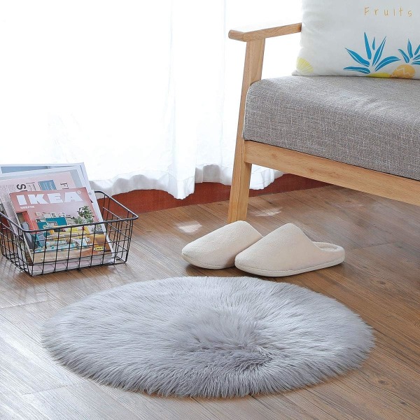 Imiteret Fåreskind Uld Tæppe, Imitation Fleece Tæppe Fluffy Blødt Langt