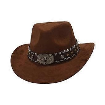Western Cowboy Hat Vinter Efterår Solhat til Camping Gade Rejser Vandreture Fiskeri (Kaffe)