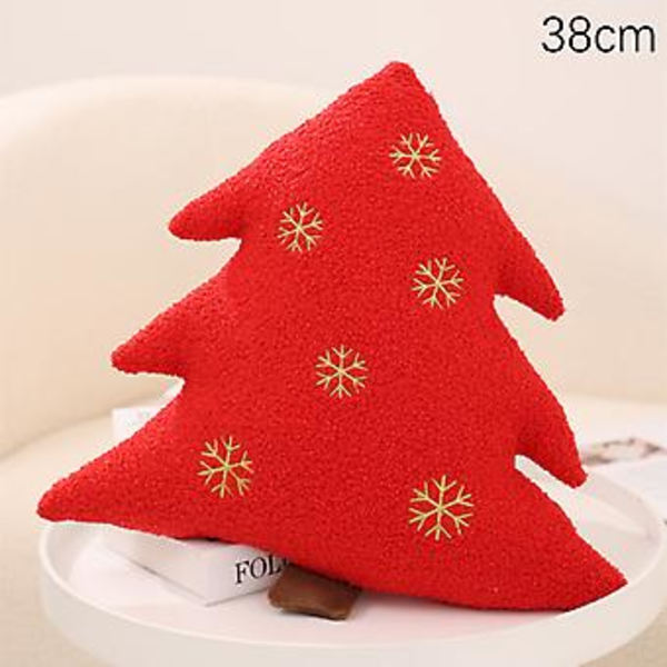 Julepynt Leke Søt Pepperkake Mann Plushie Leke Dukke Pute Barn Gave (A5)
