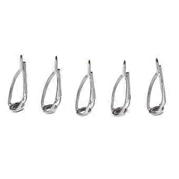 5 stk. fiskestangringer sett SIC Ring Stangringer 4-6mm (Størrelse 2)