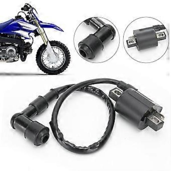 Tändspole Tändstiftskabel Passar Yamaha PW50 PY50 Peewee 50 Pit Dirt Bike