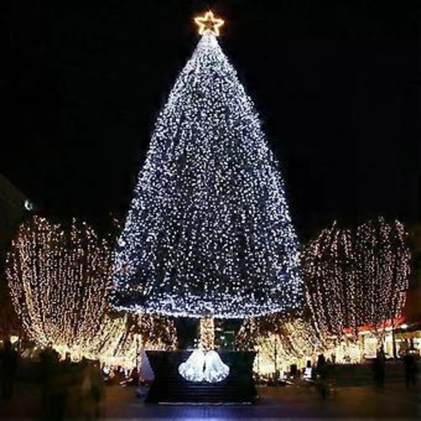 Serie Navidea Julelys Koldt Hvidt Lys 100 LED 8m