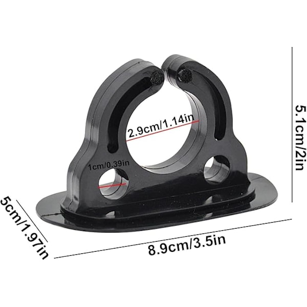Kajakkpadleholder, 2 stk. kajakkstangstativ for padlehåndtak - Kajakk