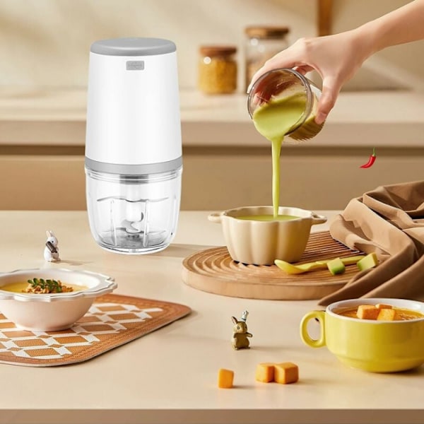 Mini Blender for Baby, Mini Food Processor, 300ml Baby Blender, Min