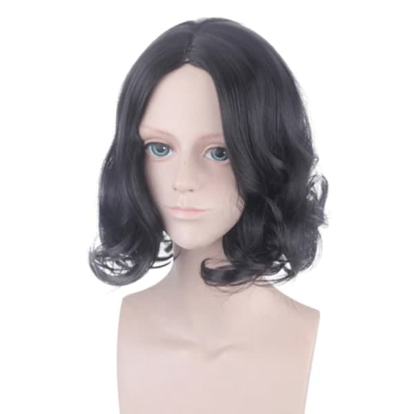 Severus Snape Sort Hår Krøllet Cosplay Paryk Kostumer Profes