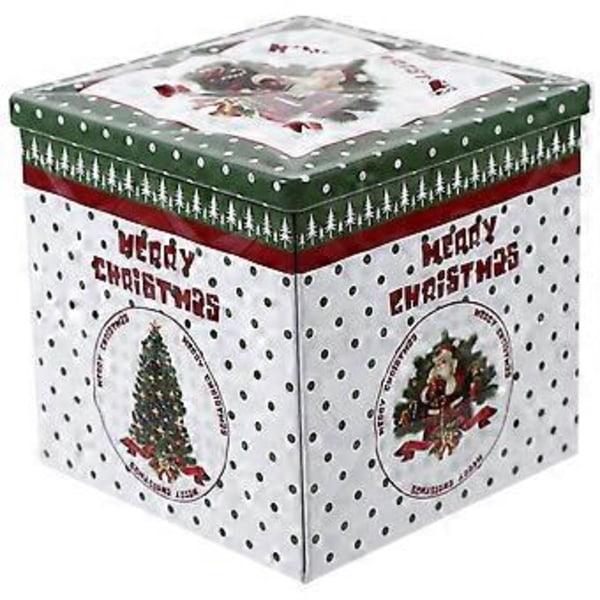 Jul-tema Äpple Presentförpackning Tom Kakor Kex Presentförpackning Julklappsförpackning (Som Visas 1)
