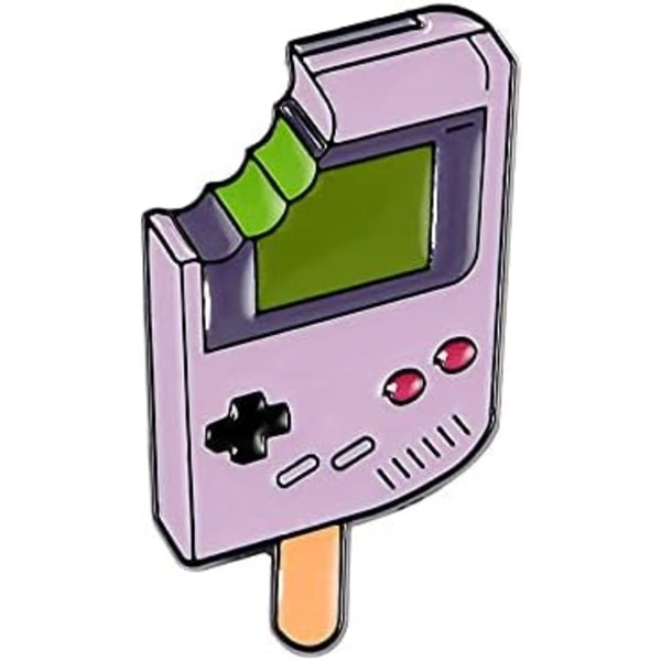 Cool Retro Gamer Enamel Pin