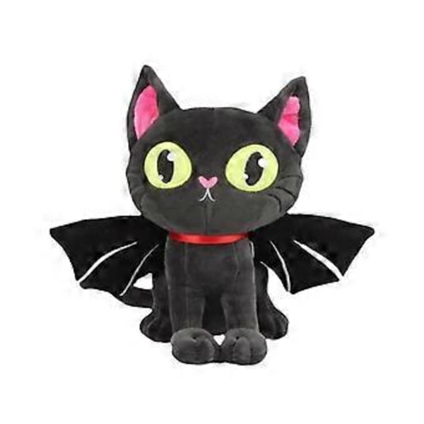 Halloween Fladdermus Katt Plyschleksak Docka Dekoration Ornament
