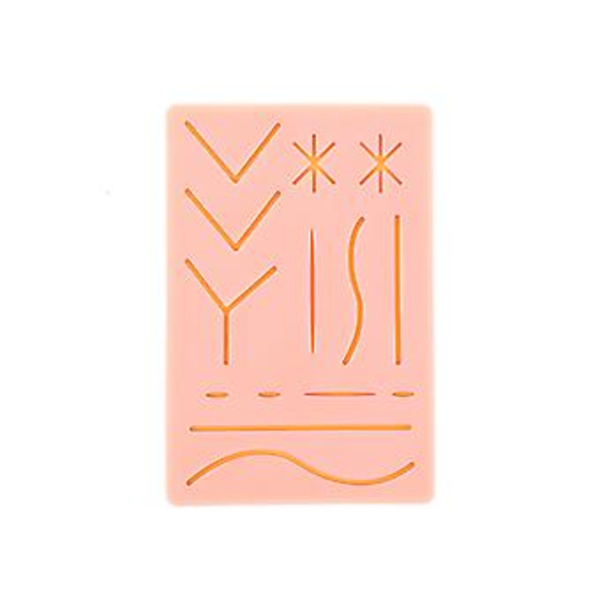 Mini Silikoninahan Pad Suture Incisio Kirurginen Trauma Simulaatiokoulutus