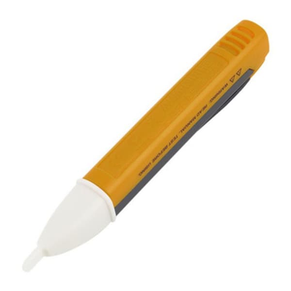 Spänningstestare Testpenna Gul Indikator