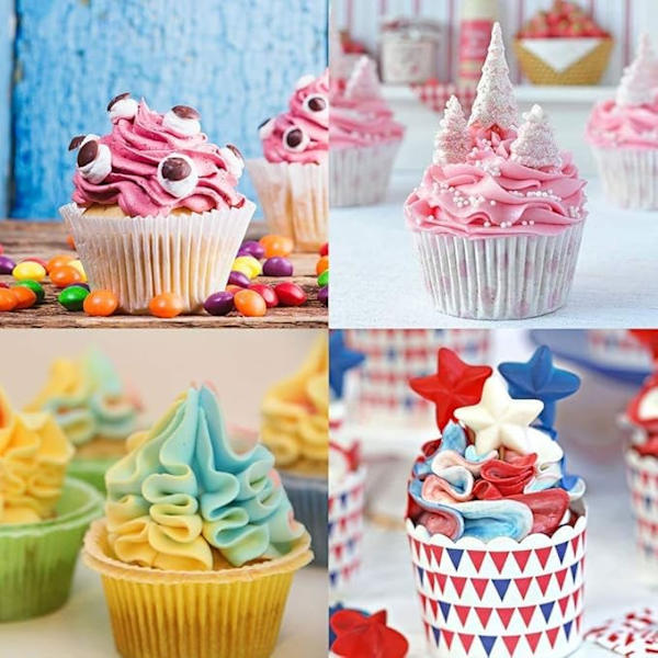 5PCS Russiske Piping Tips Rustfritt Stål Piping Tips Piping Dyse Ca
