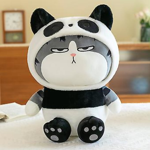Plush Leksak Katt för Barn Mjuk Leksak Katt Present till Pojkar och Flickor (40cm Groda)