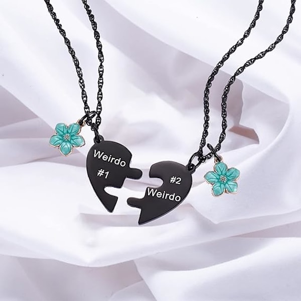 Stitch Halsband Par Halsband för Män Kvinnor BFF Matchande Pussel Halsband