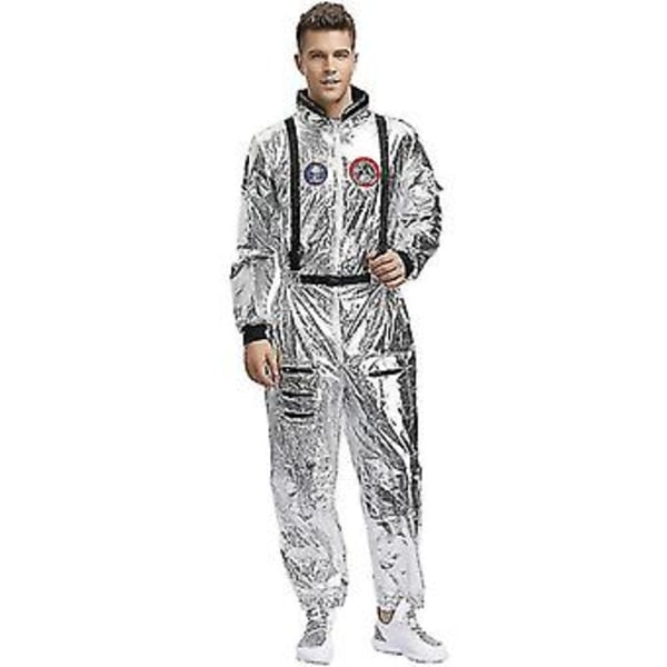 Astronautdräkt för Vuxna Rymddräkt Astronautdräkter för Män Vuxen Astronautdräkt Herr (M)