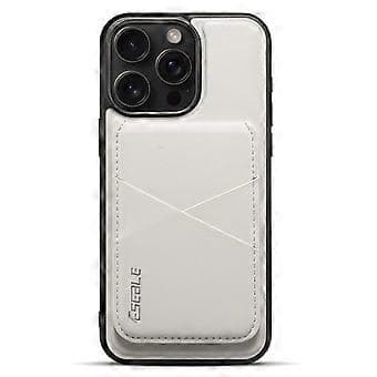 För iPhone 15 Pro Mobilskal (Vit)
