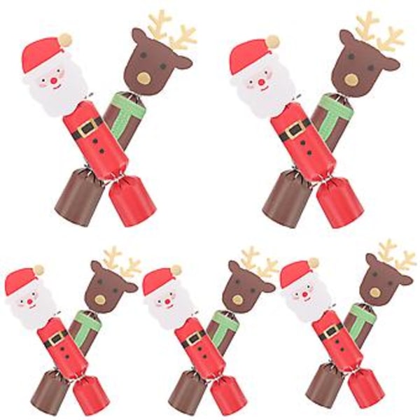20 st Godisaskar med Jultema - Julklappshållare, Små Presentaskar, Julparty Favor