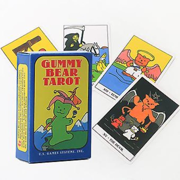 Gummy Bear Tarot Cards Oracle Cards Party Prophecy Divination Board Game