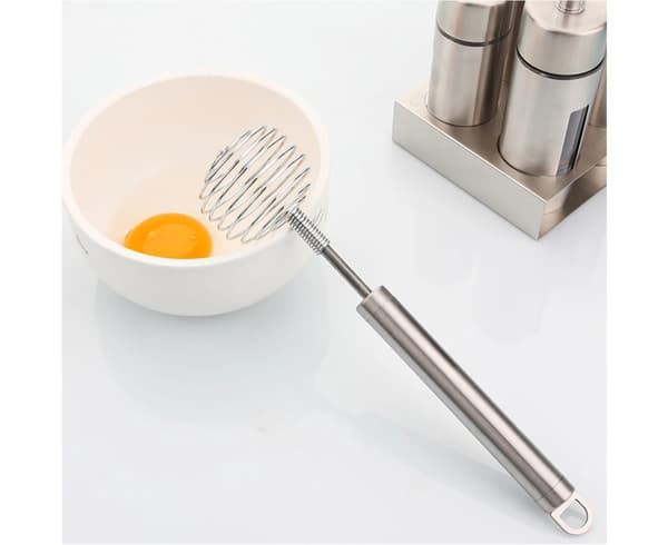 Rustfritt stål manuell visp skummer blender egg beater stirrer K