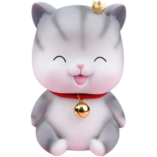 1 st. Cartoon Kitty Sparbankslampa Katt Spargrisa Osplitterlig