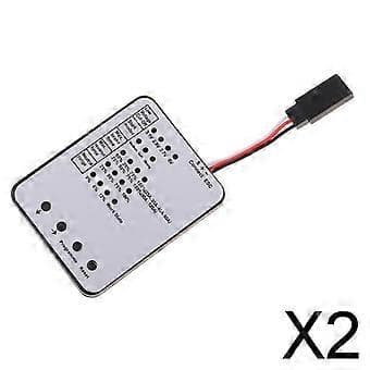 2x LED Programmeringskort ECS til RC Børsteløs Elektronisk Controller Dele