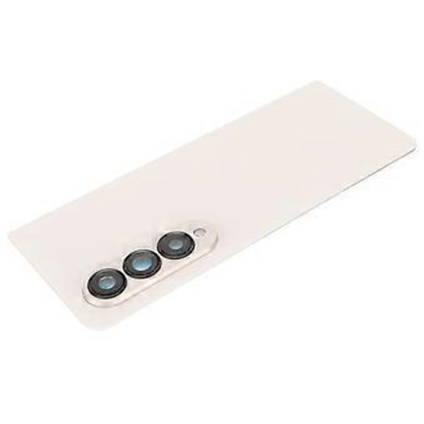 Bakruteglasserstatning med forhåndsinstallert kameralinse, forhåndsinstallert tape og profesjonelt reparasjonsverktøysett for Samsung Galaxy Z Fold 4 5G SM F936 (Beige)