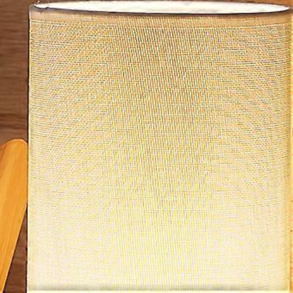 Nattbordslampe Miniatyr Varmt Lys Moderne LED USB Drevet Bord Skrivebordslampe Beige Co11