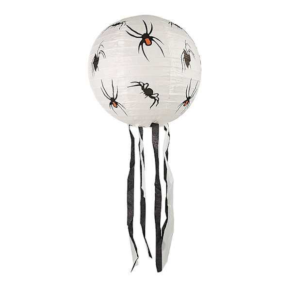 Halloween Papperslykta Fällbar Bälte Skägg Spindel Fladdermus Skelett Prop Charm style 4