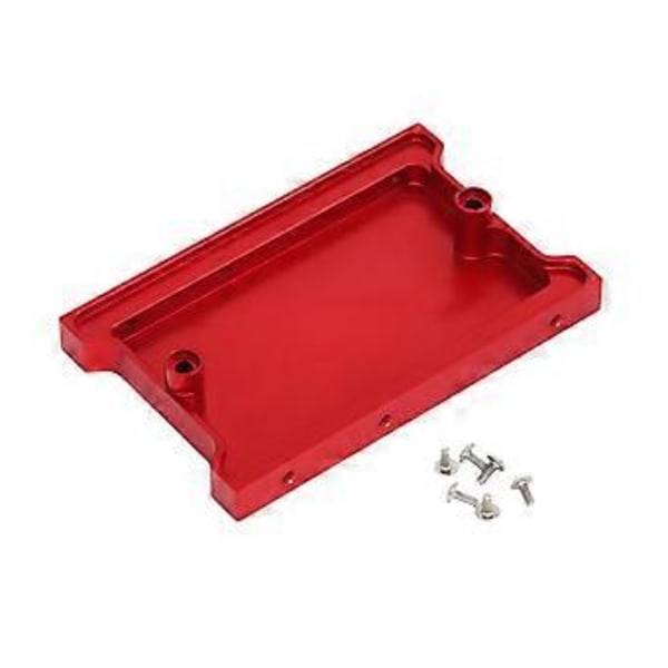 RC Bil Haleplate Bakluke Erstatningstilbehør DIY Reservedeler for 1/12 MN99S MN98 Klatrebil Hobby Modell Kjøretøy Crawler (rød)