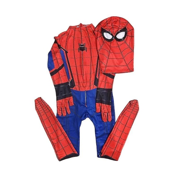 Spider-man Homecoming Superhjälten Kostym Outfit Body Barn Barn 100cm