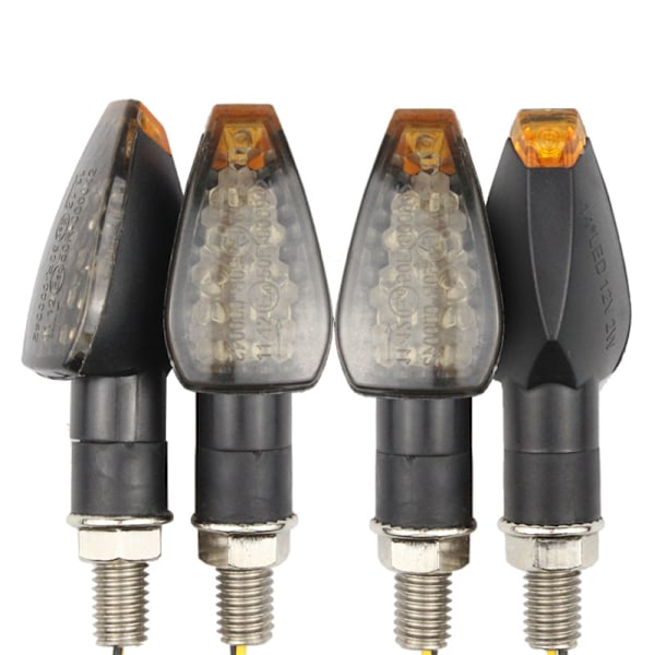 4st MC-Blinkers 14LED Blinkers 12V Vattentäta