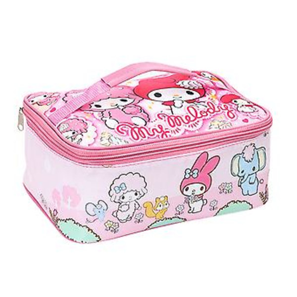 2024 Sanrio Cartoon Isolerad Lunchpack Väska Barn Flickor Skola Mat Snack Picknick Box Förvaringsväskor Handväska Present (My Melody)