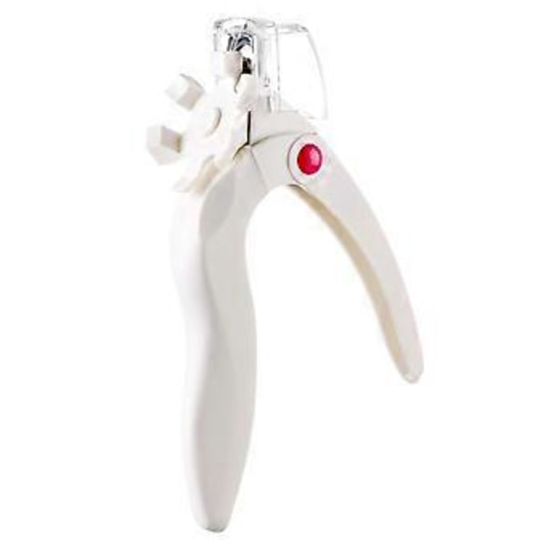 Konstgjord Akryl Nagelklippare, Längdkontroll Nageltippar i Rostfritt Stål, Ergonomisk Handtagsdesign Manikyrverktyg för Salong & Hem, Justerbar