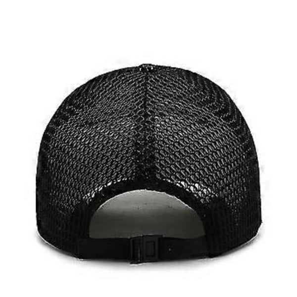Mesh Baseballkeps Sommarkeps Truckerkeps Mesh Hatt Basebollkeps Herr Dam Utomhussport Flerfärgad Valfri (blå)