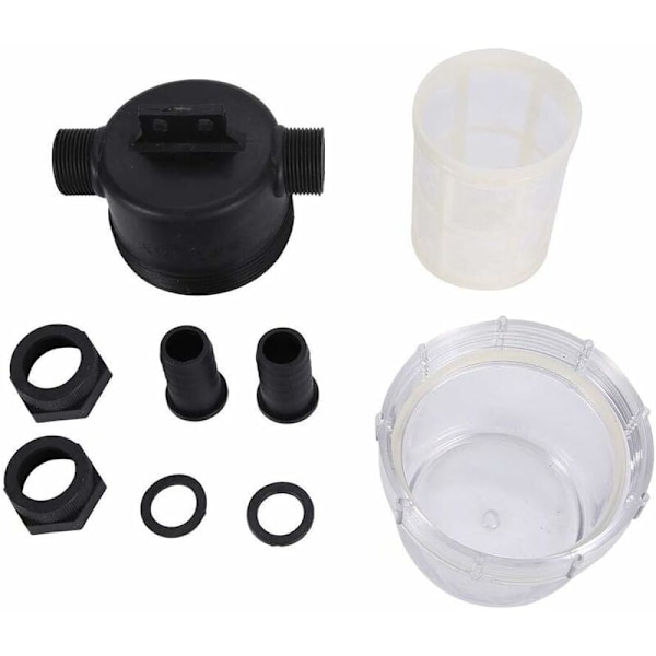 Vannpumpe integrert justerbar sprinklerfilter Transparent Mes